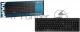 Клавиатура проводная Oklick 100M/100M HW3 черный USB