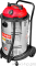 Пылесос строительный ЗУБР [ПУ-60-1400 М4] { М4-60, 60 л, 1400 Вт, сухая и влажная уборка, корпус из нержав. стали, розетка до 2000 Вт }