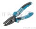 Плоскогубцы GROSS 16972 165мм, комбинированные, трехкомпонентные рукоятки