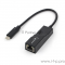 Сетевой адаптер Ethernet Gembird A-CM-LAN-01 USB C-type - Fast Ethernet adapter