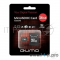 Карта памяти Micro SecureDigital 16Gb QUMO QM16GMICSDHC10U1 {MicroSDHC Class 10 UHS-I, SD adapter}