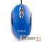 Клавиатуры, мыши Гарнизон Мышь GM-100B, USB, чип- Х, синий, 1000 DPI, 2кн.+колесо-кнопка