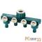 Распределитель RACO 4250-55258C 4хканальный original резьба внешняя-наконечник 1/2x3/4
