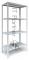 Стеллаж MS 185/100х40/4 (Размеры внешние (ВхШхГ) 1850х1000х400 мм, 4 полки, с единой стойкой) [S2419