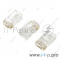 Коннектор 5bites US005A Коннектор  RJ-45 8p8c, зол.напыление 1шт