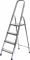Лестницы, стремянки Лестница-стремянка СИБИН алюминиевая, 4 ступени, 82 см 38801-4