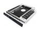 Низкопрофильный адаптер Gembird MF-95-01 для 2.5-дюймового накопителя в отсек 5.25 дюйма, 9,5 мм