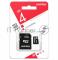 Флеш карта microSD 4GB Smart Buy microSDHC Class 10 (SD адаптер)