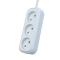 Perfeo Сетевой удлинитель без заземления RU POWER, PF_B4063  (5,0м, 3 розетки, белый (Р16-012))