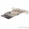 Адаптер AgeStar AS-MC02 PCI-E для M.2 SATA SSD+M.2 NVME SSD Card