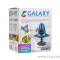 Чоппер Galaxy GL2357, синий/черный Чоппер электрический 400 Вт, стеклянная чаша объемом 0,75 л, импульсный режим, двойной нож из нержавеющей стали 18/10, прорезиненное основание, препятствующее скольжению, номинальное напряжение 220-240 Вт, 50 Гц