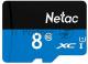 Флеш карта microSDHC 8GB Netac P500 <NT02P500STN-008G-S> (без SD адаптера) 80MB/s