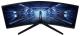 МОНИТОР 34 Samsung C34G55TWWI Black Сurved (LED, Wide, 3440x1440, 165Hz, 1ms, 178°/178°, 250 cd/m, 2500:1, +DP, +НDMI,
