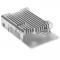 Корпус Qumo Aluminum case without fan, Raspberry Pi 3, silver(RS024)