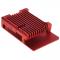 Корпус Qumo Aluminum case without fan, Raspberry Pi 4, red(RS004)