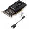 Видеокарта NVIDIA Quadro P2000 (VCQP2000-SB) 5GB GDDR5 160-bit 16nm (HDCP)/DisplayPort*4 to DVI-D (SL) adapter TDP 75W Retail  (355777) {10}