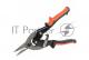 Ножницы по металлу 250 мм., правый рез, двухкомпонентные рукоятки