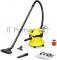 Строительный пылесос Karcher WD 2 Plus V-12/6/18/C 1000Вт (уборка: сухая/влажная) желтый