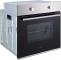 Духовой шкаф встраиваемый полноразмерный, 60 см, механическое управление, 4 режима,  объем духовки 65л, поворотные переключатели, панель управления - нержавеющая сталь, универсальный противень, решетка-гриль, двойное стекло дверцы, легко-съемное боль