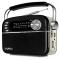 Радиоприёмник белый (4 Вт, FM/AM/SW, USB, SD/microSD, Bluetooth, 1200 мАч) SVEN SRP-505