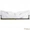 Модуль памяти DDR 4 DIMM 8Gb PC25600, 3200Mhz, Netac Shadow II NTSWD4P32SP-08W C16 White, с радиатором