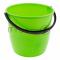 Ведро пластмассовое круглое 13 л, с крышкой, Light// Elfe