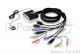 Переключатель KVM ATEN (CS692-AT) KVM+Audio, 1 user USB+HDMI =) 2 cpu USB+HDMI, со встр.шнурами US