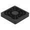 Решетка для вентилятора с фильтром 40х40 ExeGate EG-040PSFB (40x40 мм, пластиковая, квадратная, с пылевым фильтром, черная)