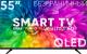 Телевизор Soundmax 55 SM-QLED55T21SU черный QLED 4k Android TV