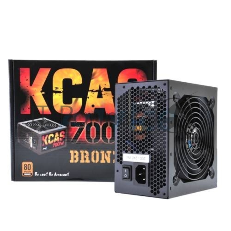 Блок питания Aerocool / Formula AC KCAS PLUS 700, 700Вт, 80 PLUS Bronze, 120мм черный (аналог Aerocool KCAS PLUS 700W)