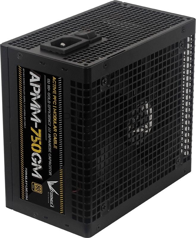 Блок питания Aerocool / Formula ATX 750W APMM-750GM Gen.5 80 PLUS gold (20+4pin) APFC 120мм fan 8xSATA Cab Manag RTL