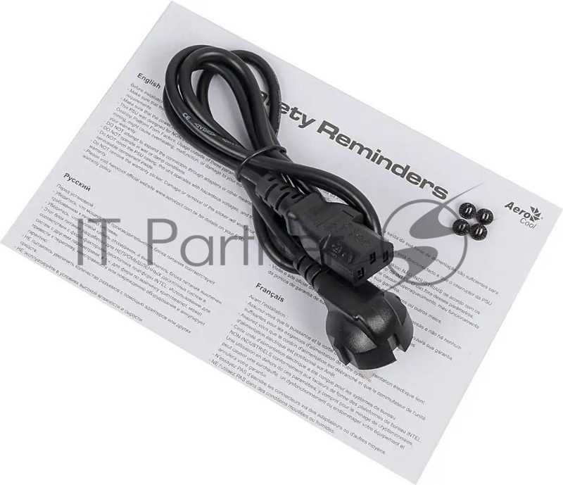 Блок питания Aerocool / Formula ECO-450W, 450Вт, 120мм, серебро