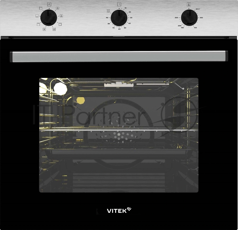 Духовой шкаф электрический Vitek VEO 6380 IX нержавеющая сталь