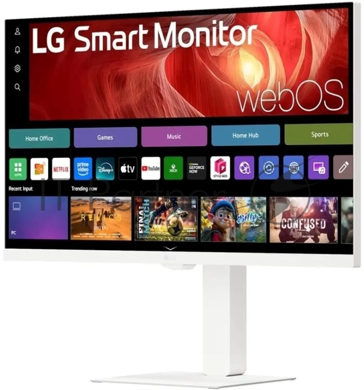 Монитор LG 31.5 32U850SA-W белый IPS LED 5ms 16:9 HDMI M/M Cam матовая HAS Piv 1000:1 400cd 178гр/178гр 3840x2160 60Hz 4K USB 7.7кг