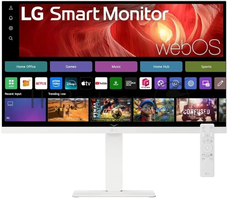 Монитор LG 31.5 32U850SA-W белый IPS LED 5ms 16:9 HDMI M/M Cam матовая HAS Piv 1000:1 400cd 178гр/178гр 3840x2160 60Hz 4K USB 7.7кг