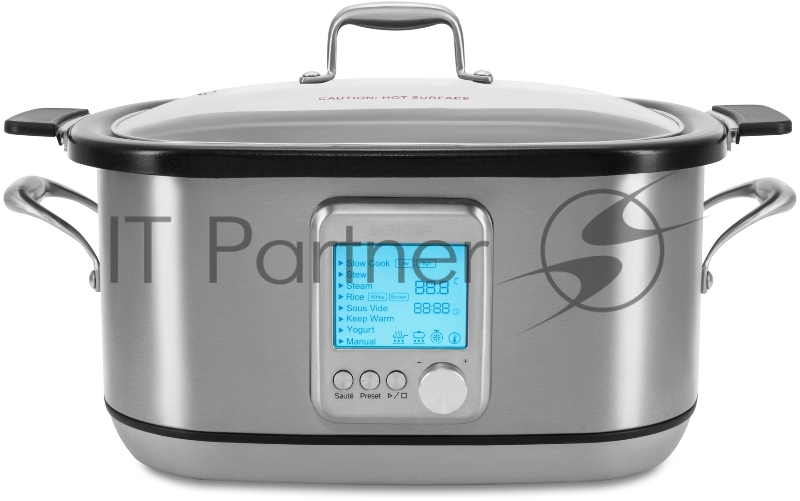 Мультиварка Rondell RDE-MC608 6л 1250Вт серебристый/серый