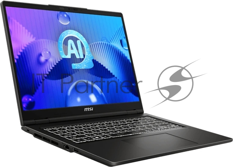 Ноутбук MSI Venture 14 AI A1MG-039XRU Core 5 125H 14 2.8K (2880 x 1800),16:10,OLED,DDR5 16GB (8GB*2),512GB SSD,Intel Arc Graphics,backlight,55.2Whr,1.7 Gray