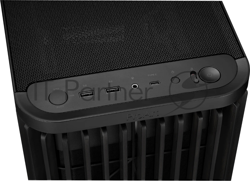 Компьютерный корпус ASUS PROART PA401 WOOD METAL PWM BLACK