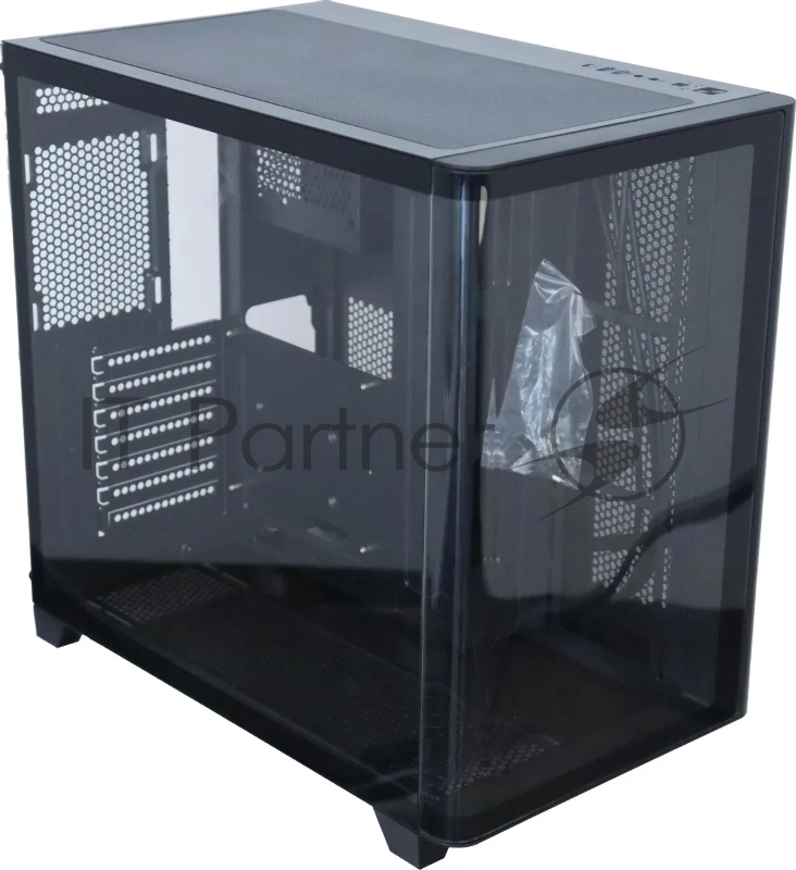 Компьютерный корпус Accord ACC-R7AB черный без БП ATX 2xUSB3.0 1xUSB3.1 audio