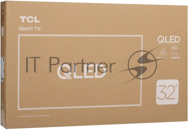 Телевизор QLED TCL 32 32S5K-UZ черный FULL HD 60Hz DVB-T DVB-T2 DVB-C DVB-S DVB-S2 USB WiFi Smart TV
