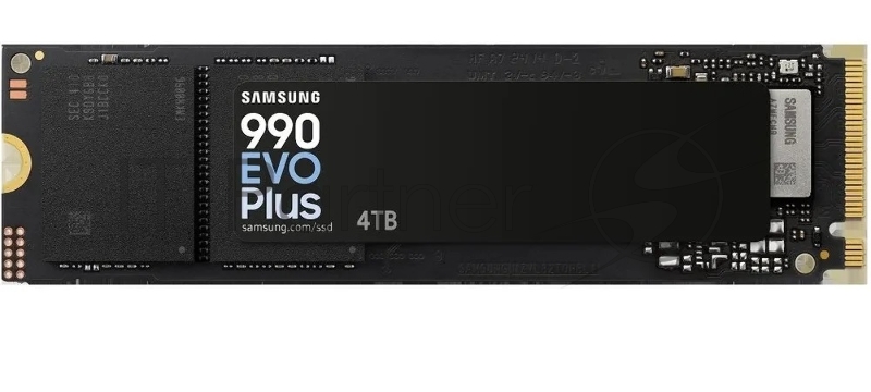 Накопитель SSD Samsung 990 EVO Plus, 1024 ГБ, M.2 2280, PCIe 4.0 x4, NVMe, R/W 7150/6300
