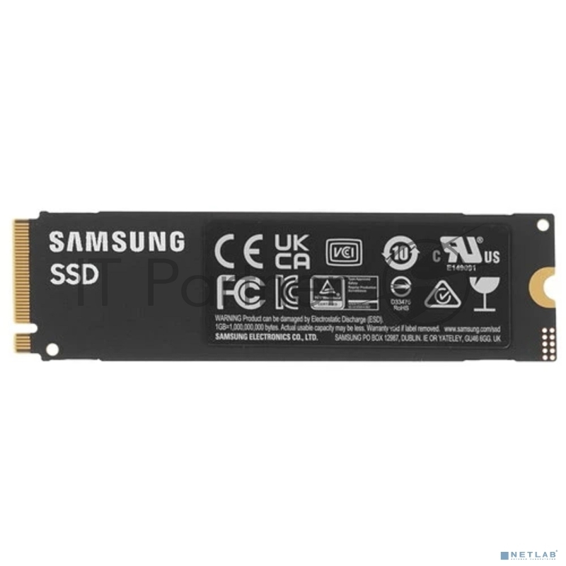 Накопитель SSD Samsung 990 EVO Plus, 1024 ГБ, M.2 2280, PCIe 4.0 x4, NVMe, R/W 7150/6300