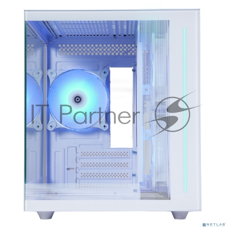 Компьютерный корпус DEFENDER NovaCube белый,mATX,3fan,switch&M/BSynс