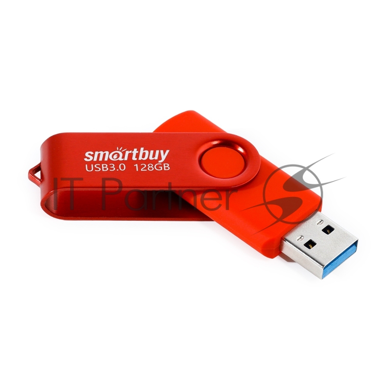 Флешка USB 3.0 128Gb Smart Buy Twist Red Snake Edition.