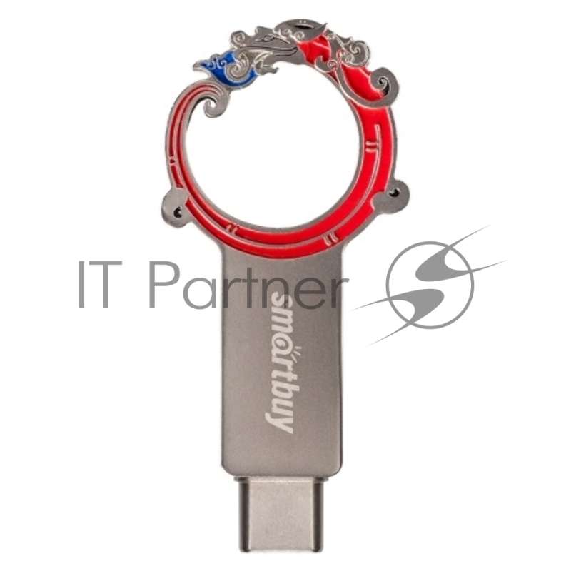 Флешка USB 3.0/3.1 32GB Smart Buy Metal Snake