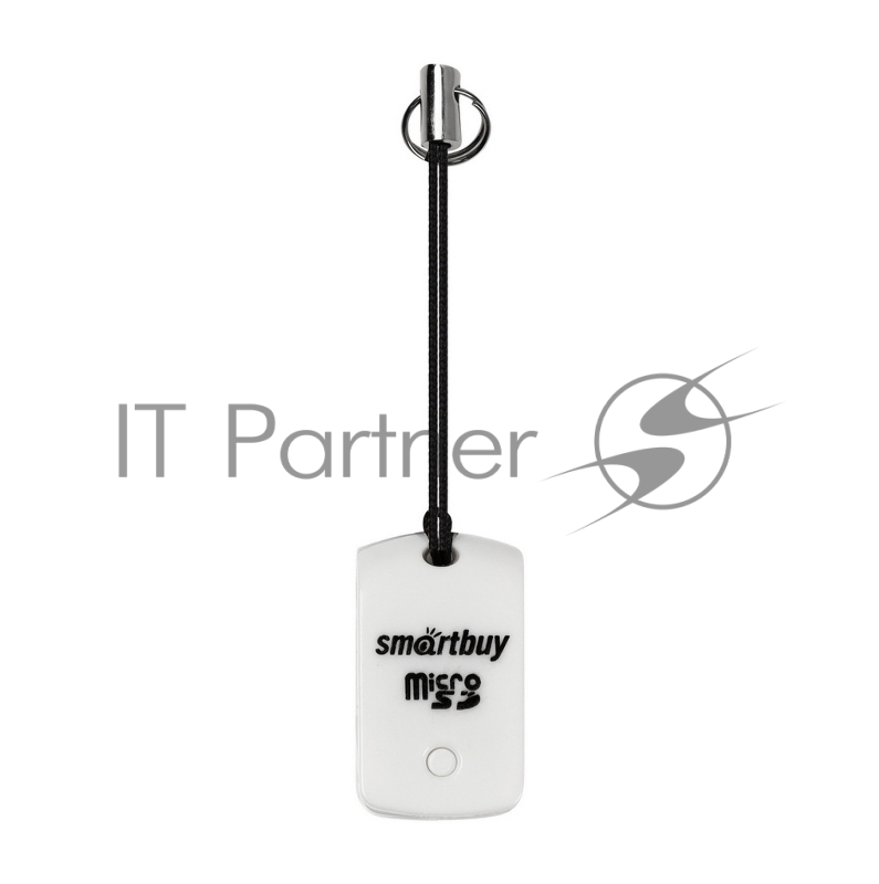 Картридер MicroSD Smartbuy, белый (SBR-706-W).