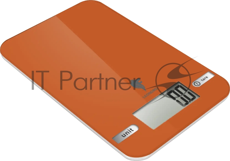 Весы кухонные электронные LEONORD LE-17703, оранжевый