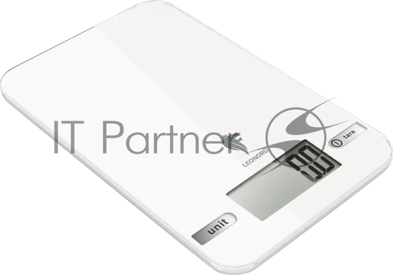 Весы кухонные электронные LEONORD LE-17703, белый