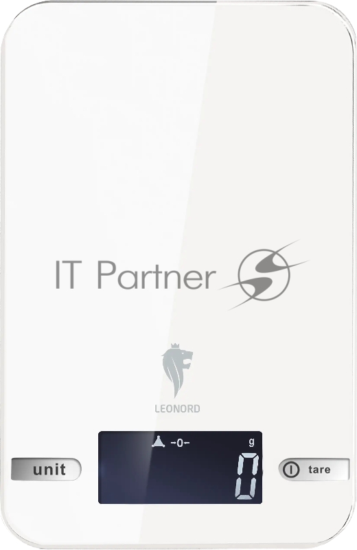 Весы кухонные электронные LEONORD LE-17703, белый