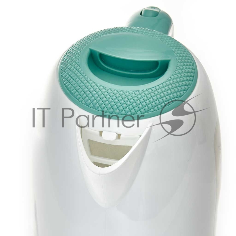 Чайник DELTA DL-1106 белый с мятным